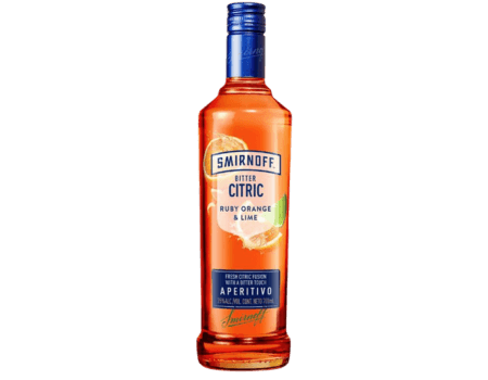 Smirnoff Bitter Citric Ruby Orange & Lime