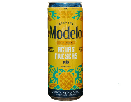 Cerveza Modelo Aguas Frescas Piña