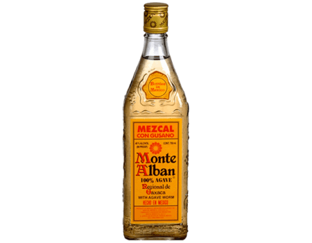 Monte Alban Mezcal Con Gusano